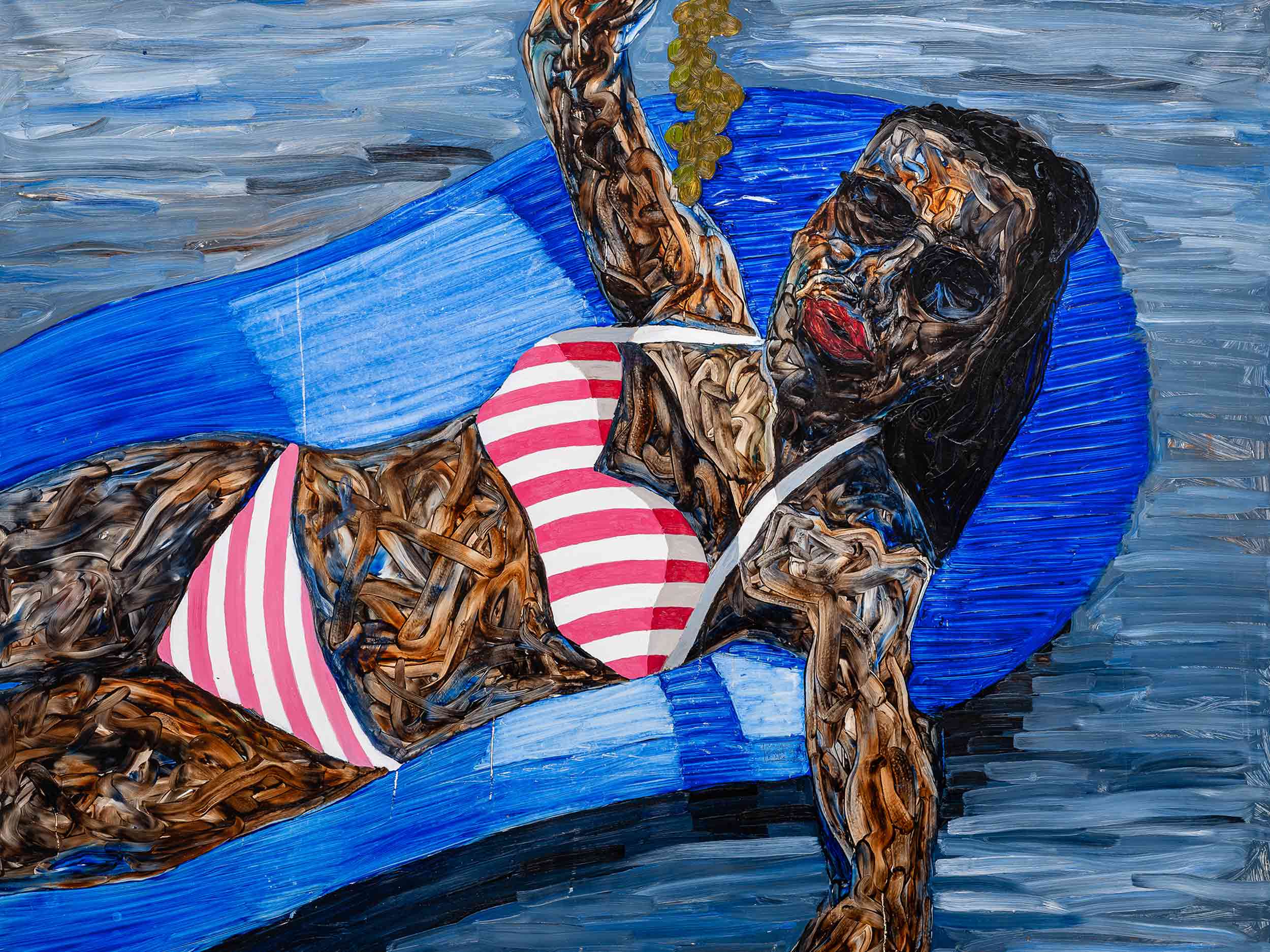 “When I look at you, do you see me?” Painter Amoako Boafo urges us to consider the complexities of blackness