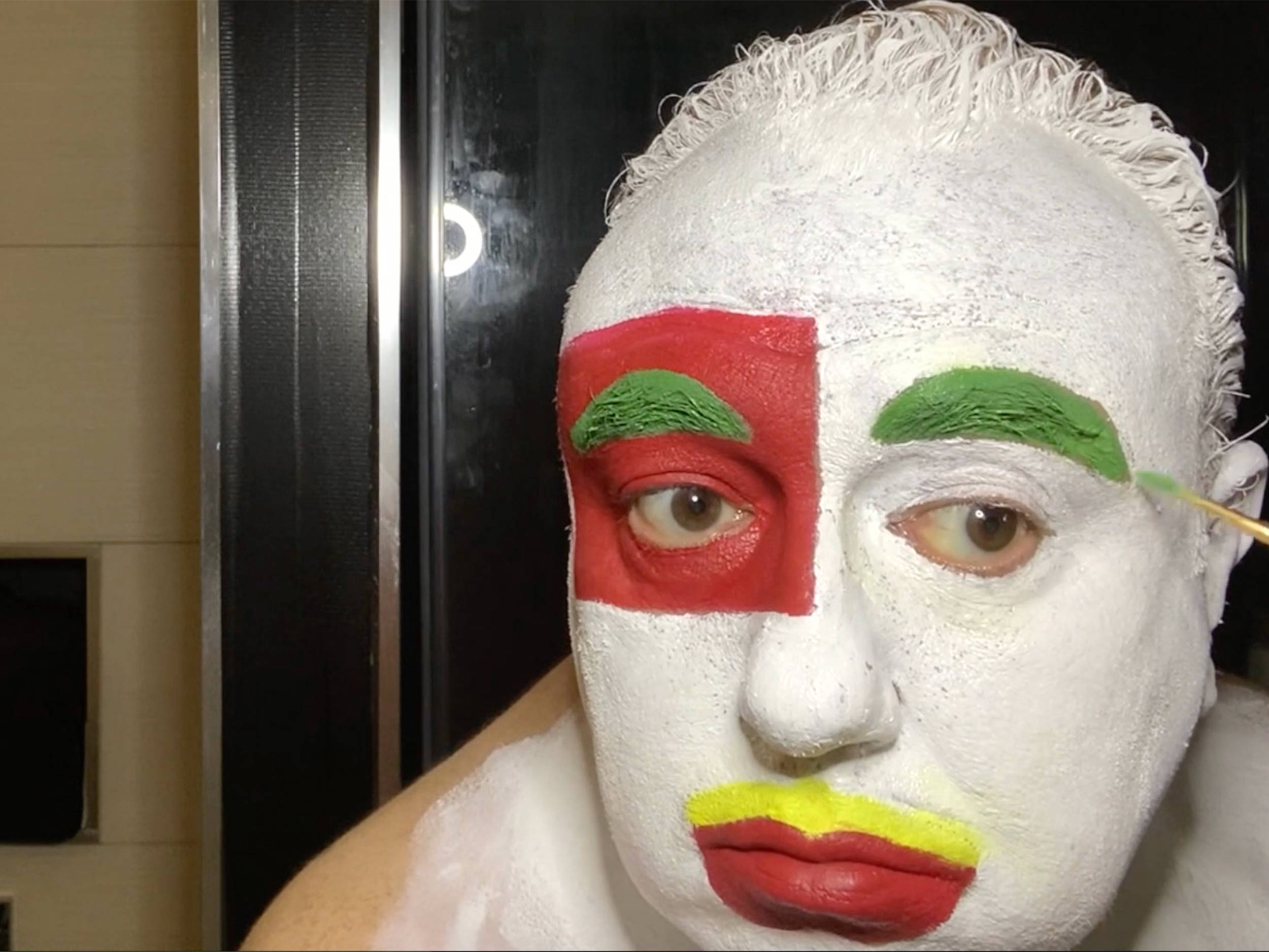 Neil Moodie channels Leigh Bowery for an at-home club look
