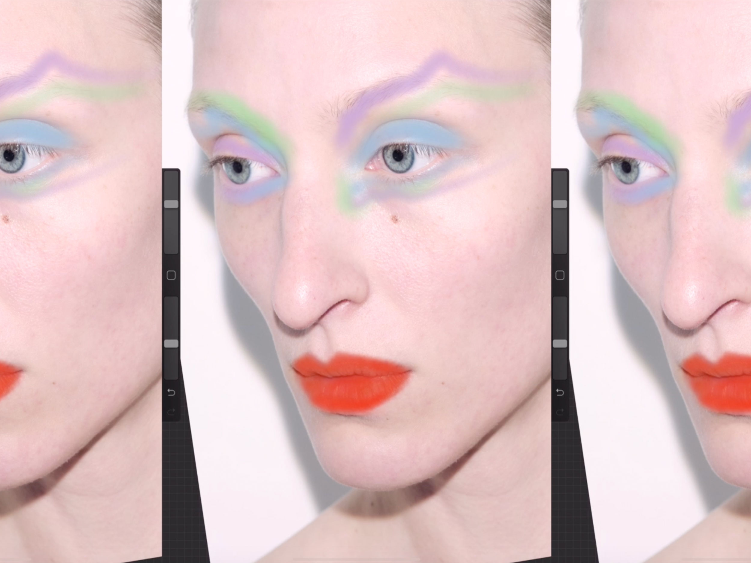 Lucy Bridge unleashes her creativity with digital, contact-free makeup