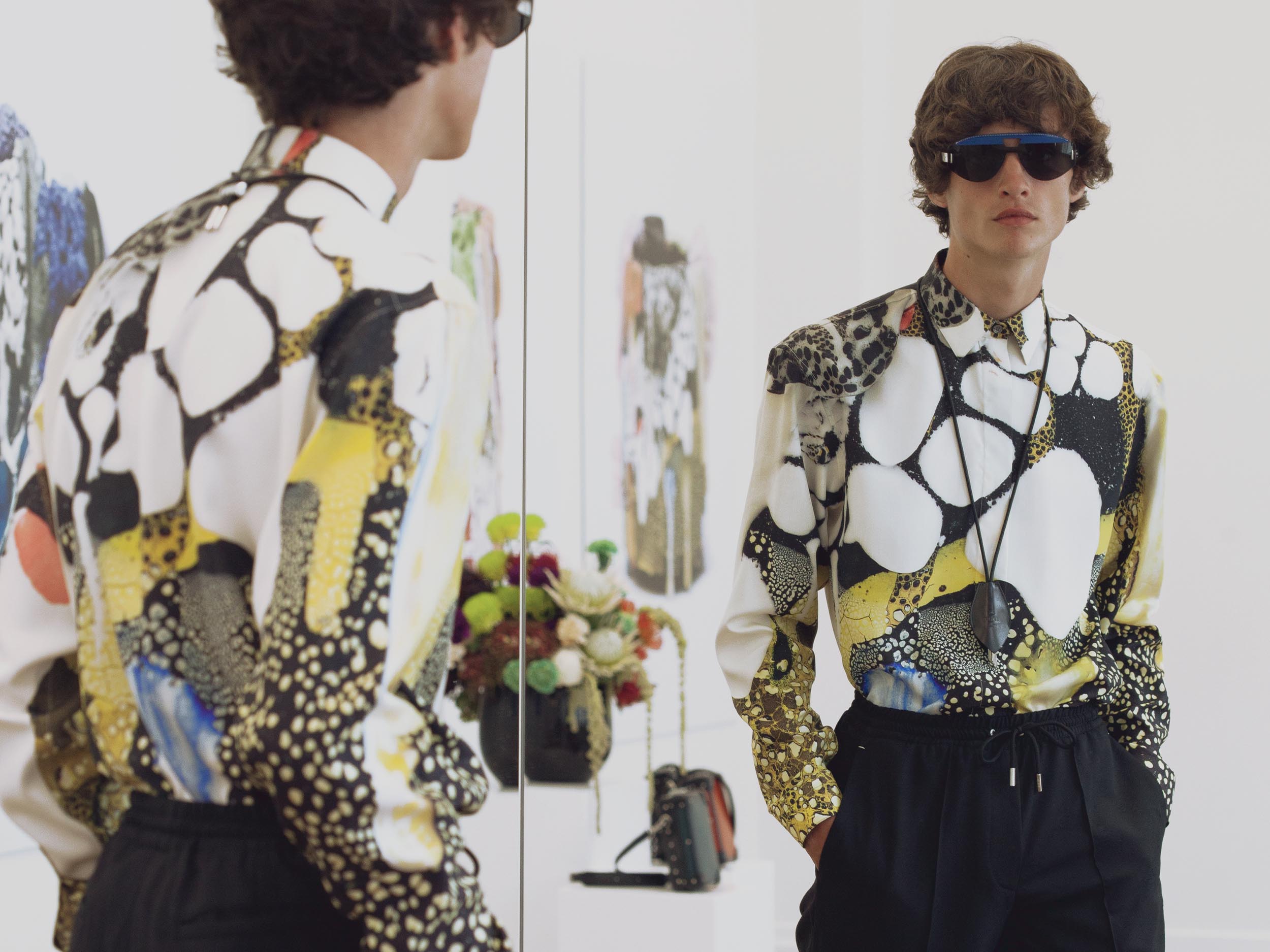 Kris Van Assche’s new Berluti collection sounds like The Prodigy, smells like lava