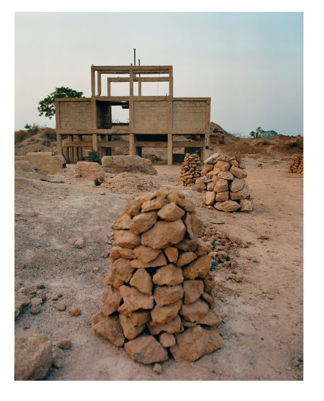 Kabwe, Zambia, where mining operations have destroyed the environment—and lives