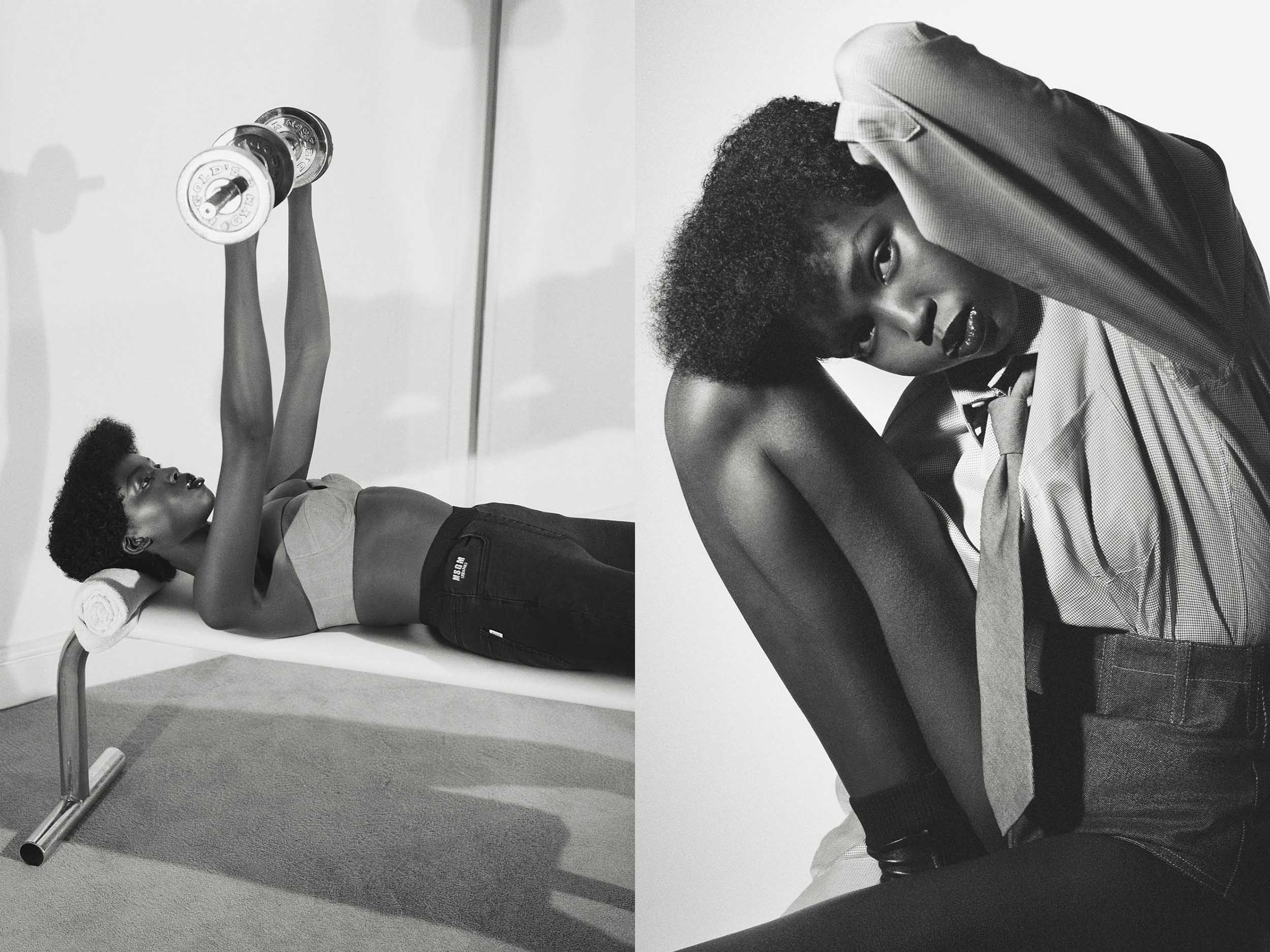 Poised to punch: Danielle Neu and Jodie Barnes find the elegance in exercise
