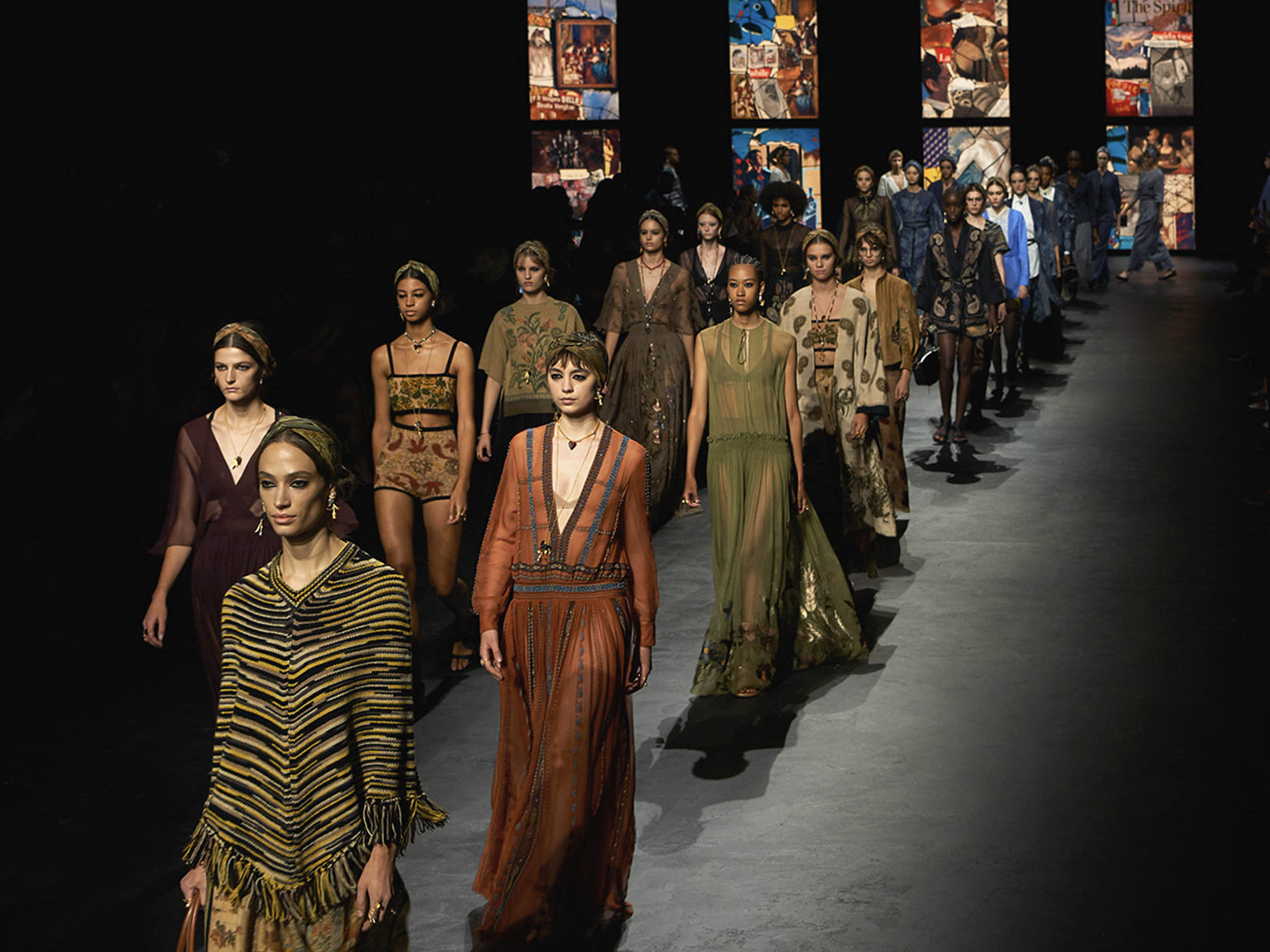 Dior has us worshipping at the altar of earth tones