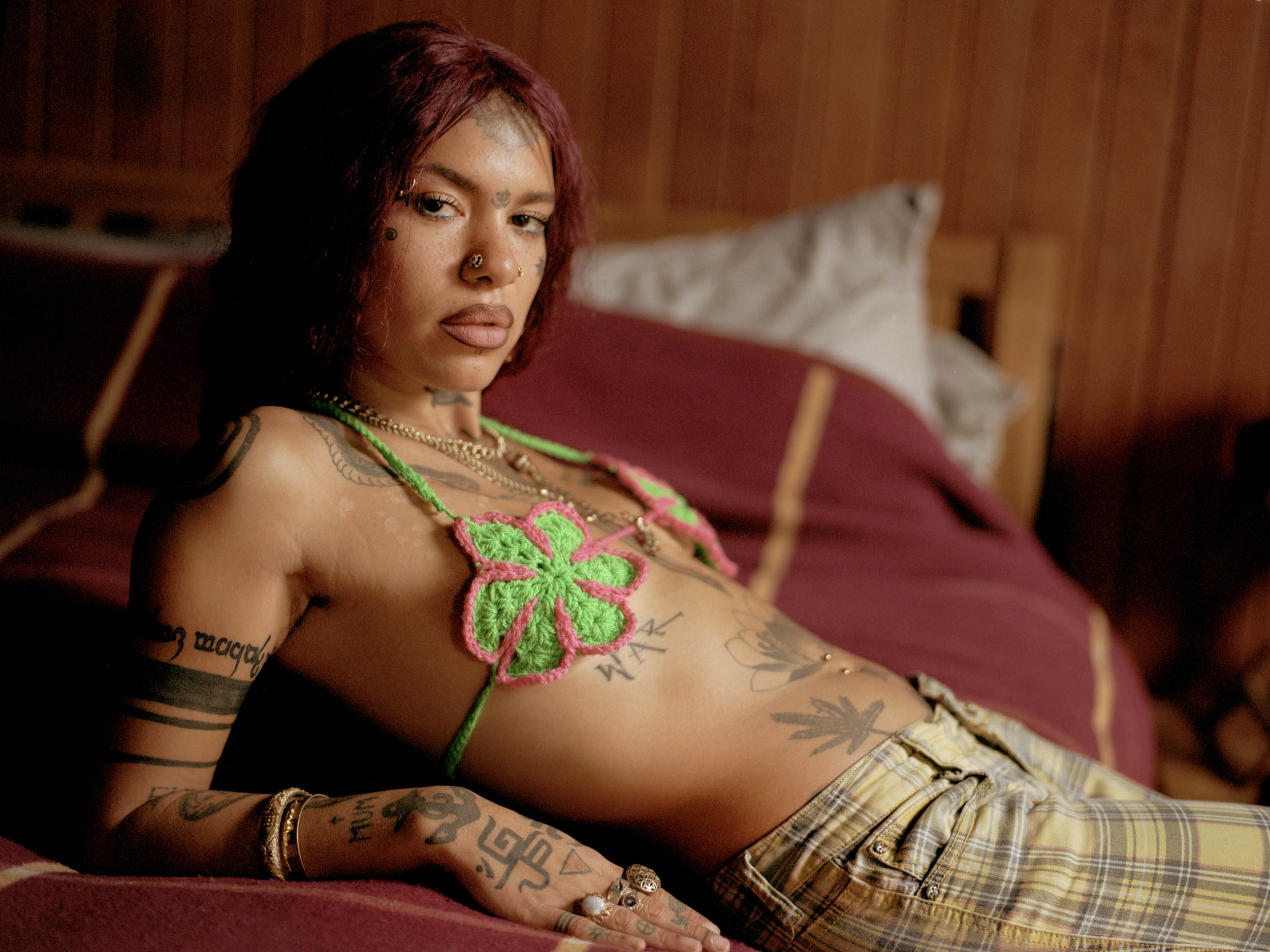 Greentea Peng’s psychedelic R&B explores spirituality in the social media age