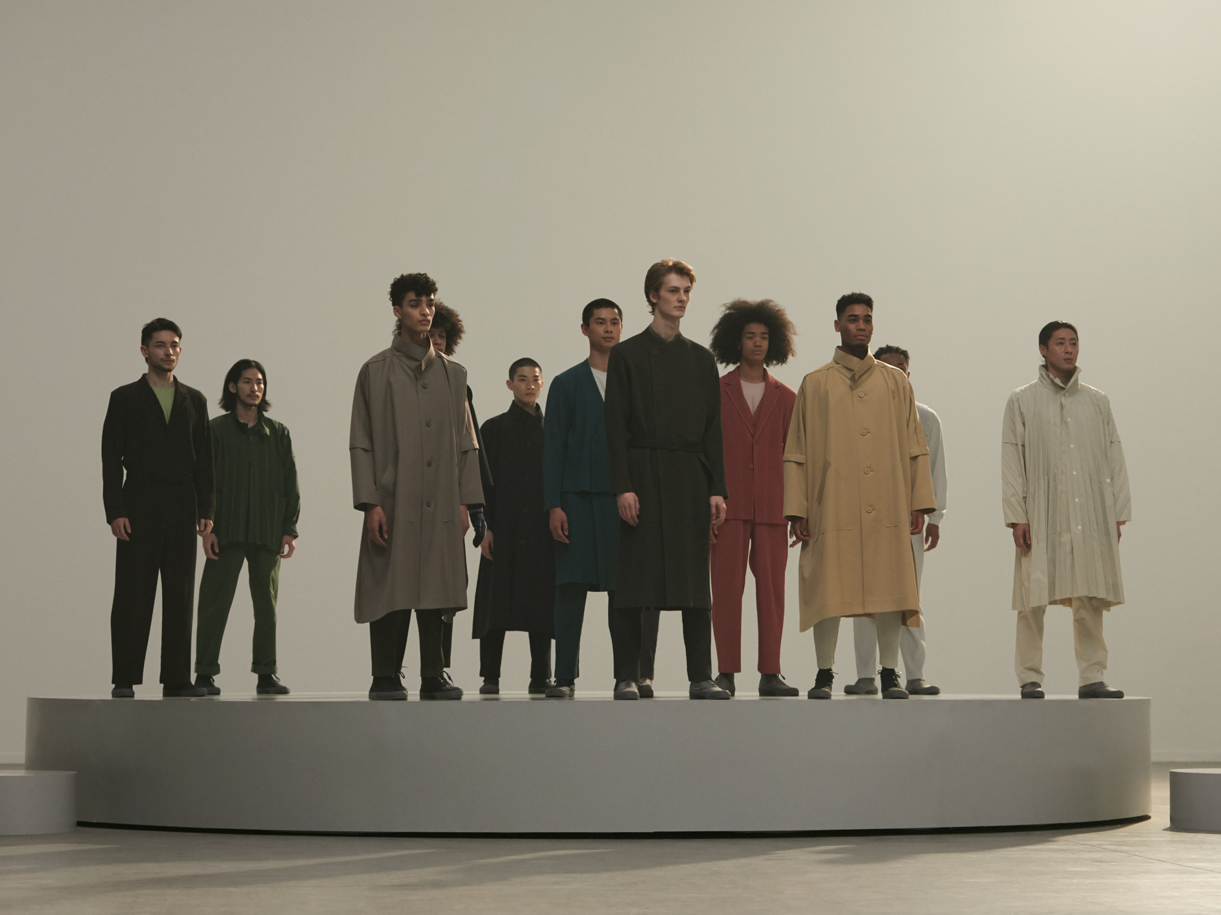 The perfect pleat: Homme Plissé Issey Miyake’s latest presentation finds freedom in the folds