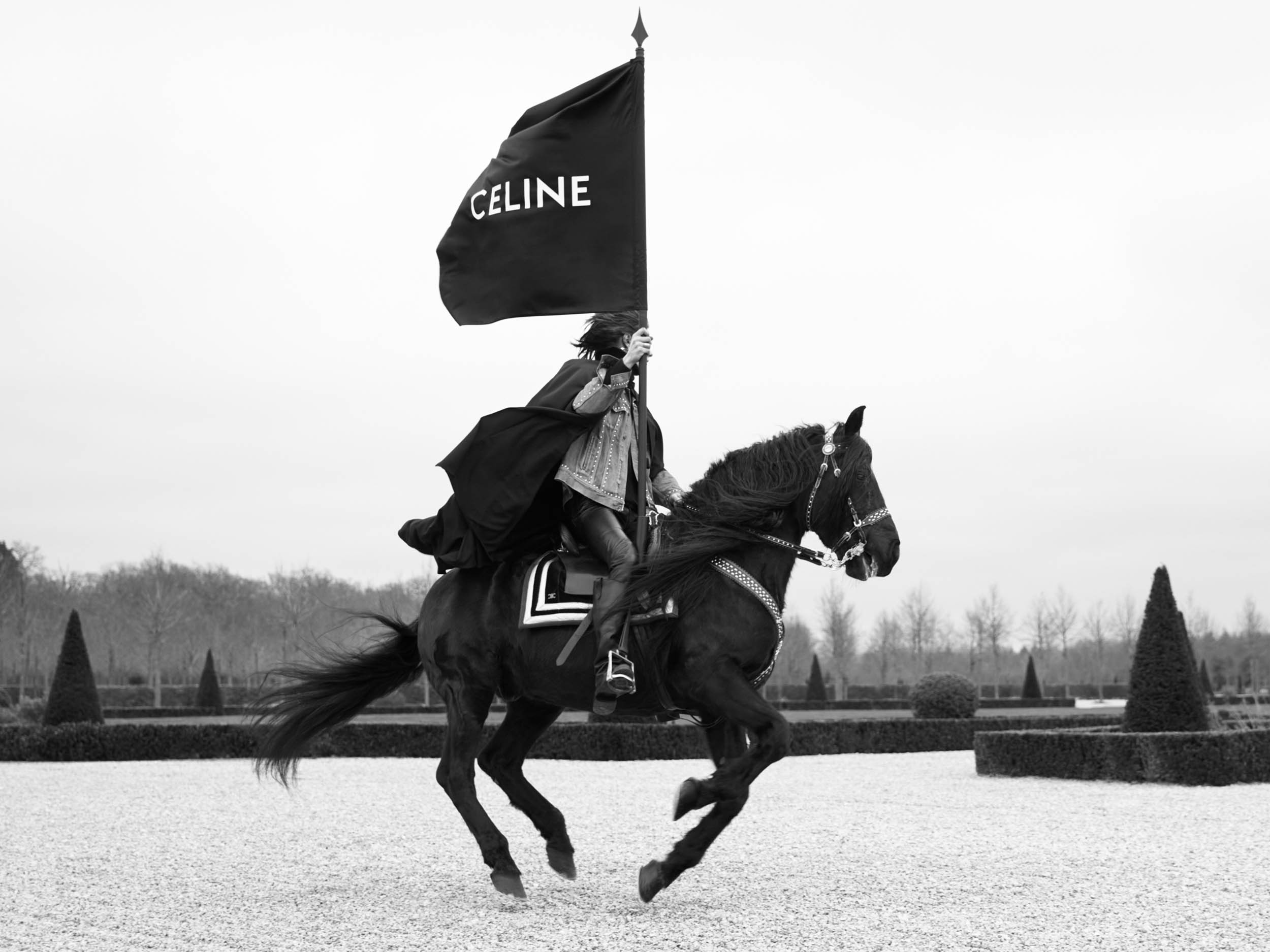 Celine Homme calls in the cavalry