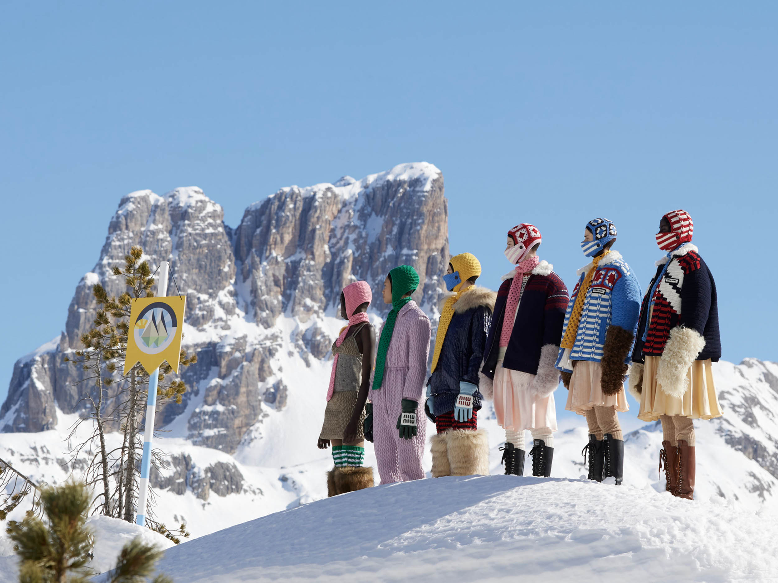 Miu Miu hits the slopes for Fall/Winter 2021