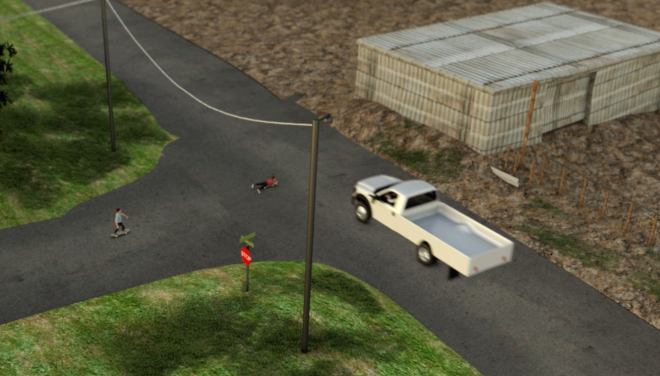 Confidential Settlement - Young Skateboarder Run Over by Pick-Up Truck