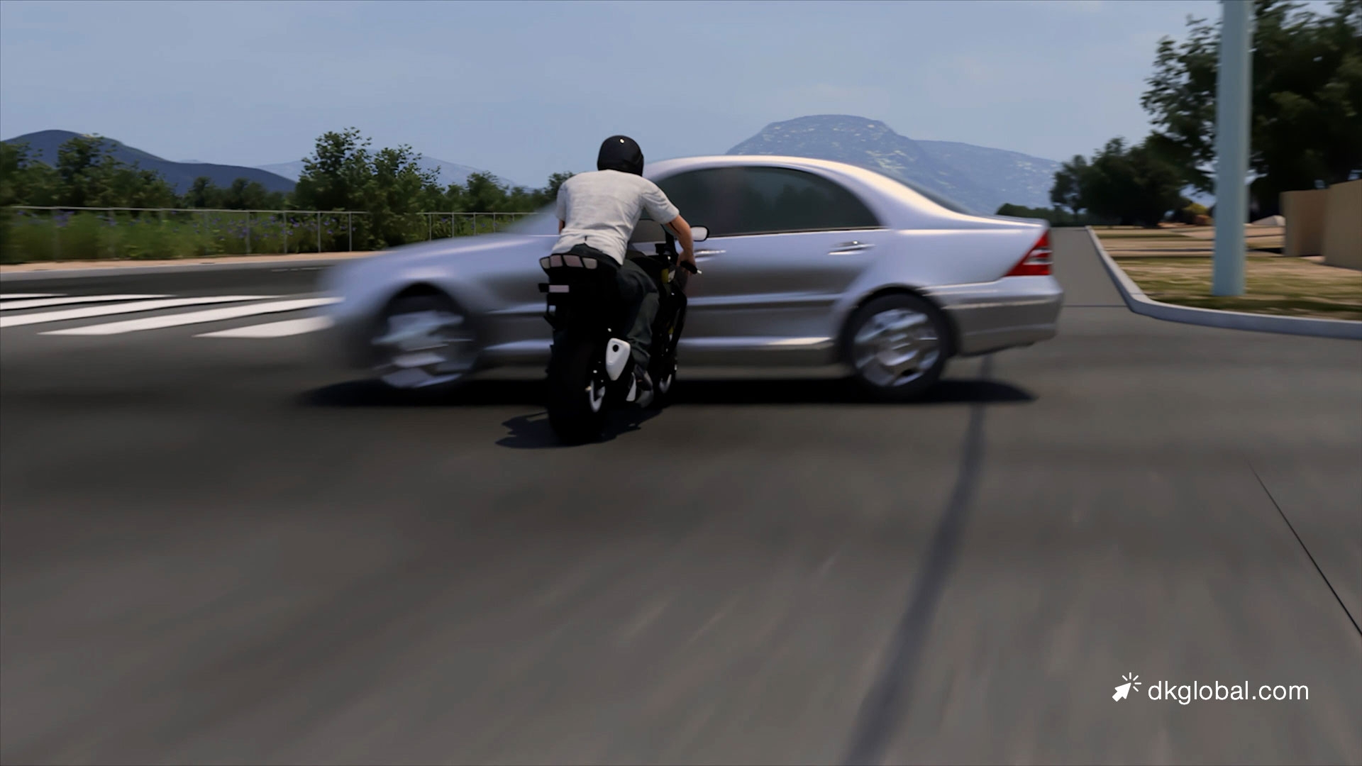 City of Los Angeles Liable in Decapitated Motorcyclist Case