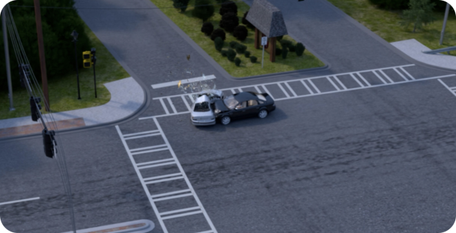 High-Speed Crash Instantly Kills Mother Making a Left Turn Across an Intersection