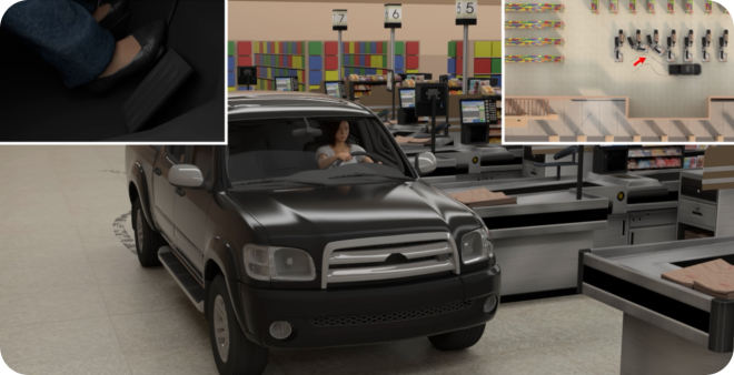 Elderly Driver Somehow Maneuvers Around Every Barrier Before Plowing into Store