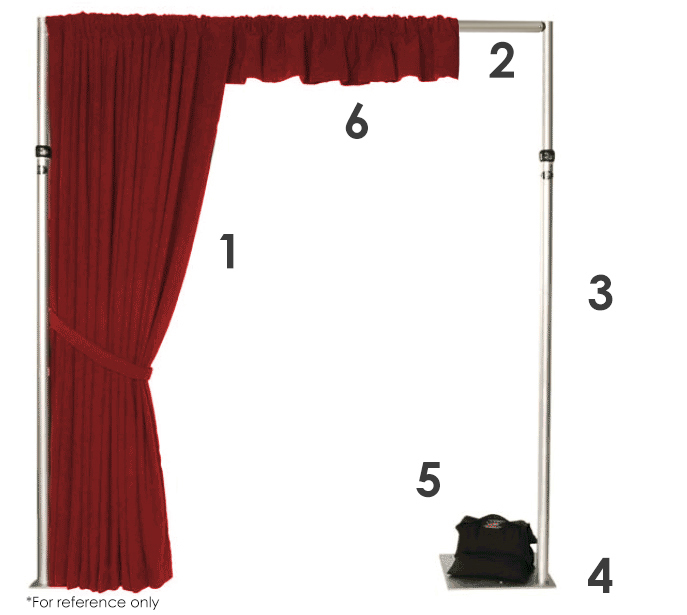 Drape Kings Pipe and Drape