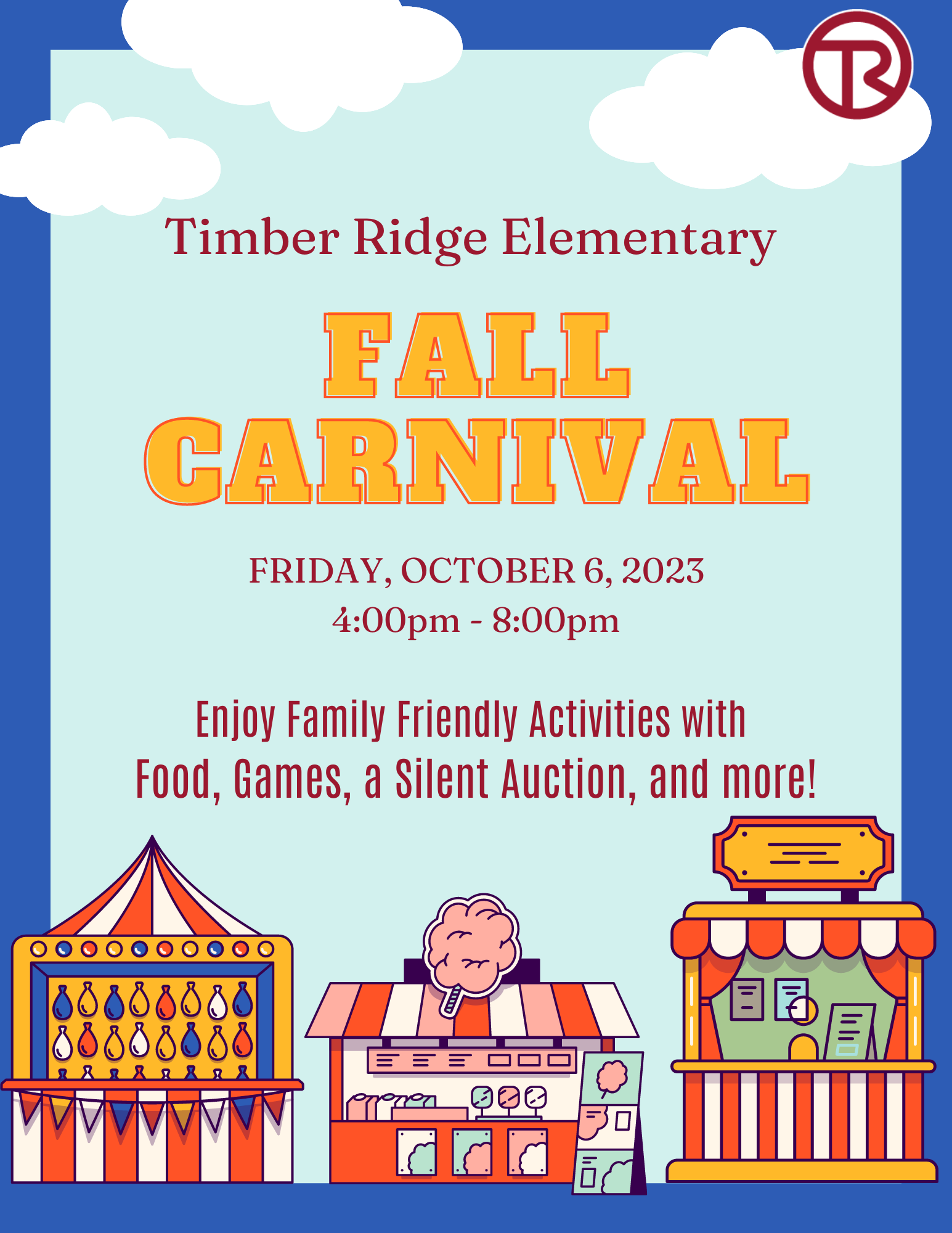 Timber Ridge Elementary School Fall Carnival and Fundraiser 2023