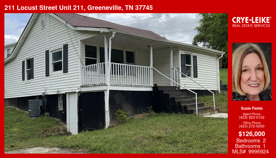 211 Locust Street, Unit 211, Greeneville, TN 37745 | MLS ID