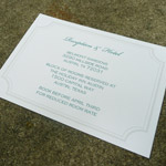 Invitation Template Rose Enclosure Card