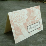 Invitation Template Rose Enclosure Card