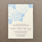 Hydrangea Invitation Template