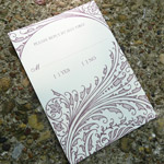 Invitation Template Vintage RSVP Template