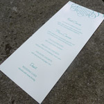 Invitation Template Rose Enclosure Card