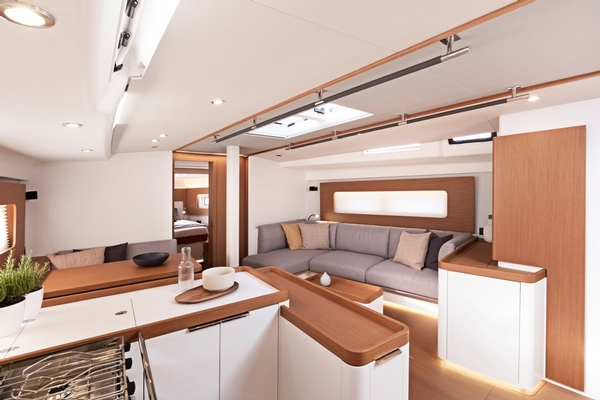 beneteau, first yacht 53, sailboat, seating