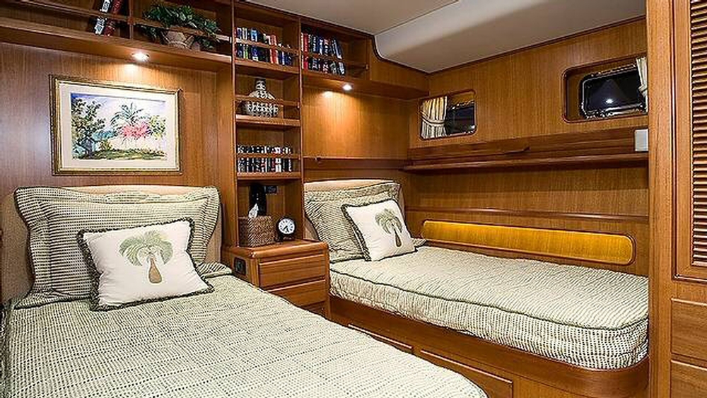 fleming yachts, fleming 65, cruising yachts, beds