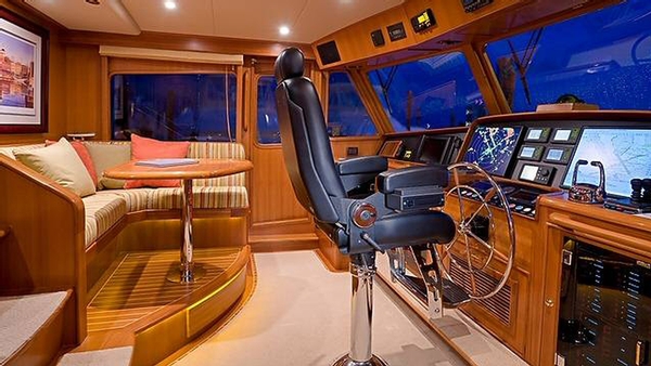 fleming yachts, fleming 65, cruising yachts, helm