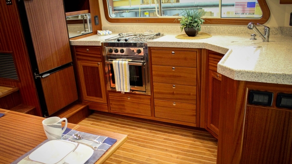 Nordic Tugs, Nordic tug 40, trawler, kitchen