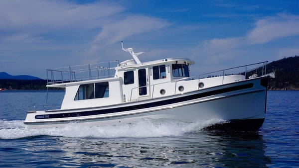 Nordic Tugs, Nordic tug 40, trawler, running shot