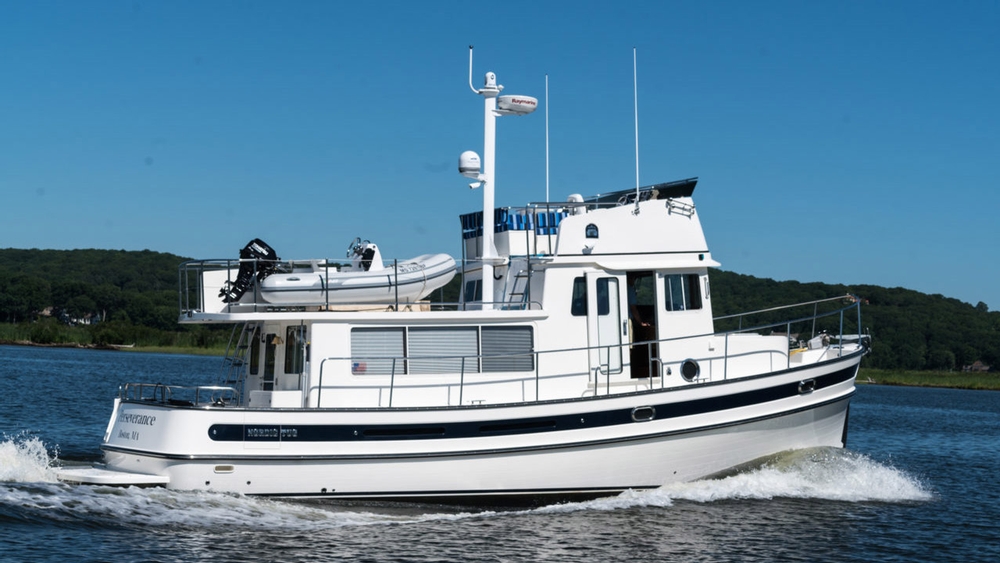 Nordic Tugs, Nordic tug 44, trawler, running shot