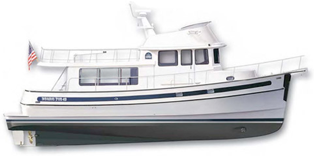 Nordic Tugs, Nordic tug 49, trawler, hull renderings