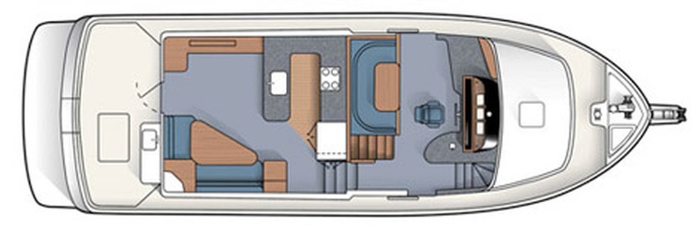 Nordic Tugs, Nordic tug 49, trawler, layout