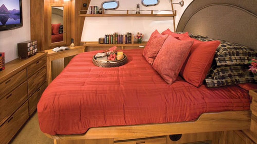 Nordic Tugs, Nordic tug 49, trawler, bedroom