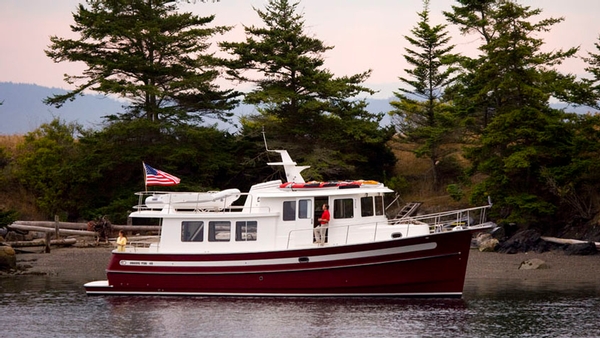 Nordic Tugs, Nordic tug 49, trawler, running shot