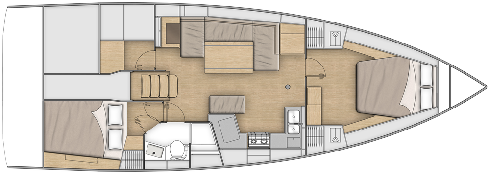 beneteau, oceanis 40.1, sailboat