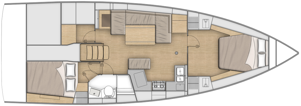 beneteau, oceanis 40.1, sailboat, 