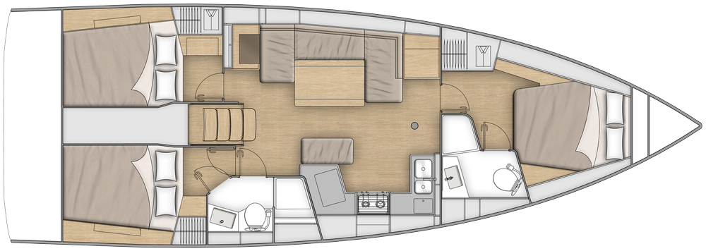beneteau, oceanis 40.1, sailboat
