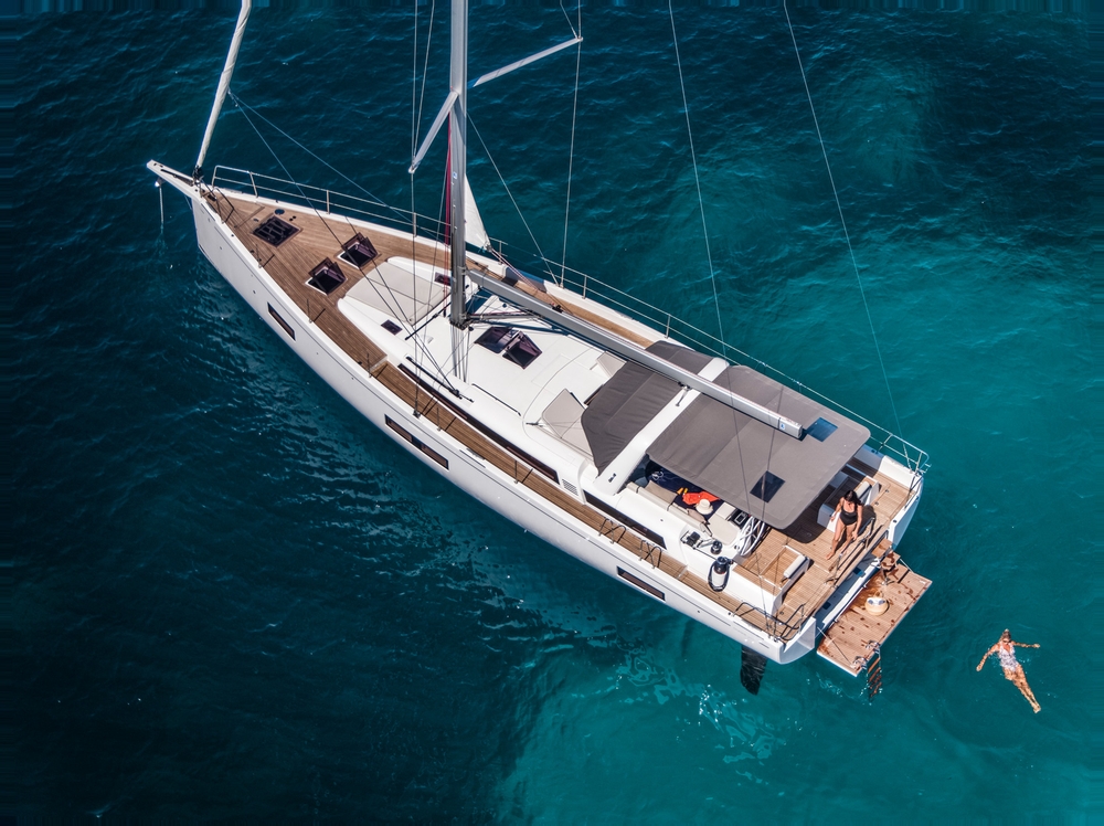 beneteau, oceanis yacht 54, sailboat, sailing