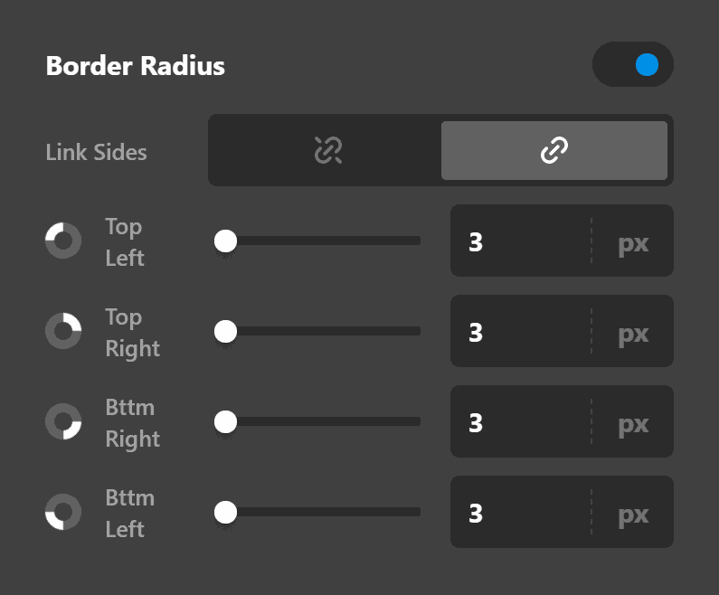 Alert Border Radius