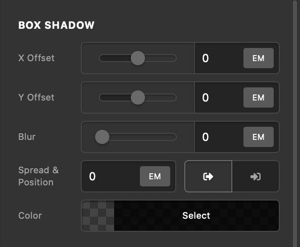 Countdown Box Shadow