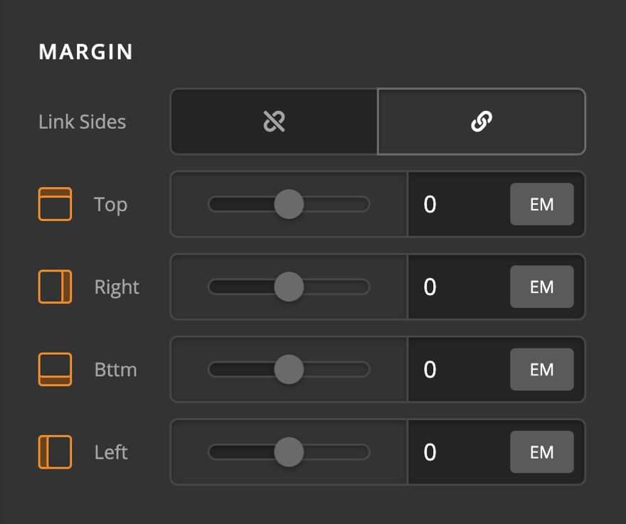 Creative CTA Element Margin