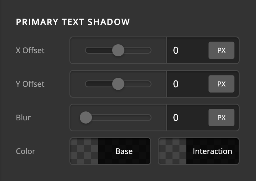 Creative CTA Primary Text Shadow