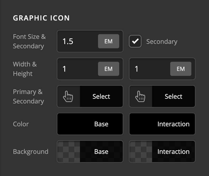 Creative CTA Graphic Icon