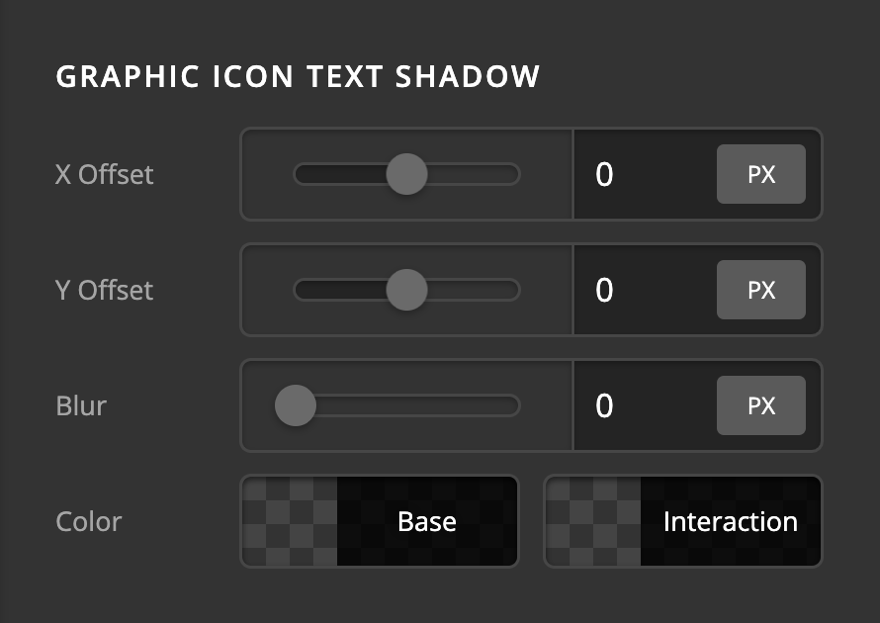 Creative CTA Graphic Icon Text Shadow