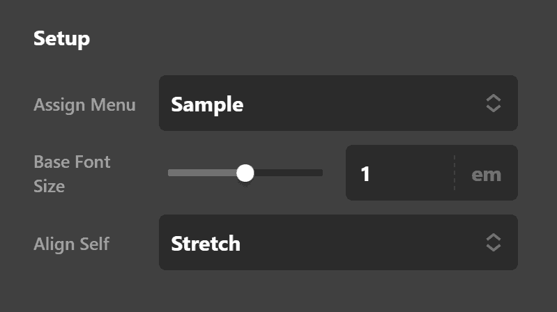 Navigation Inline Setup