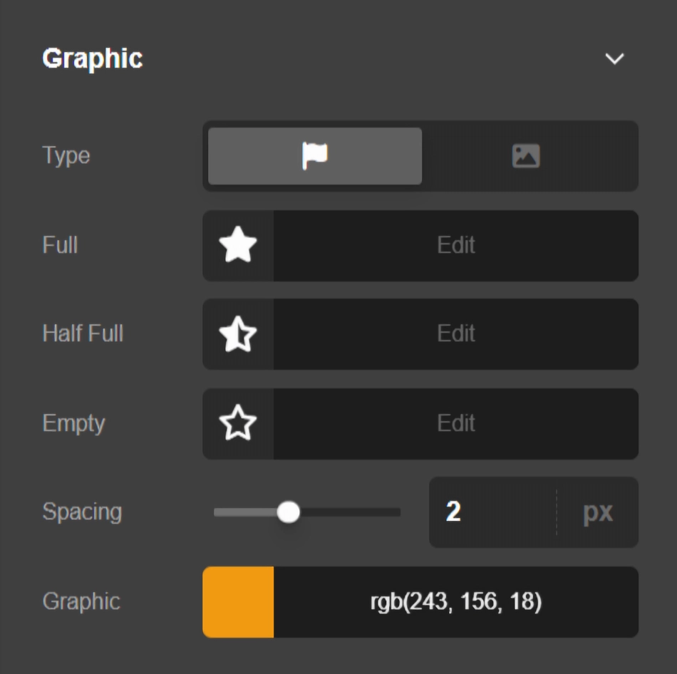 Rating Element Graphic