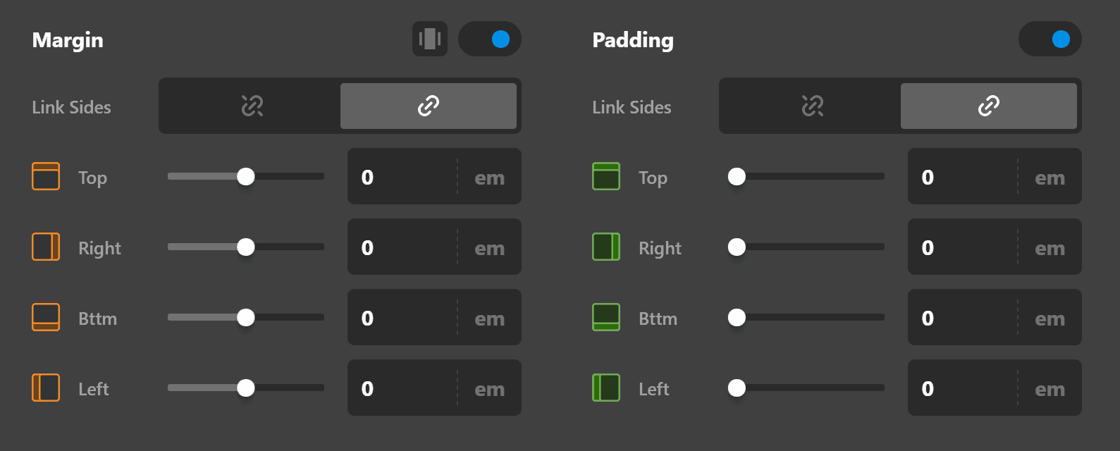 Rating Element Flexbox Margin