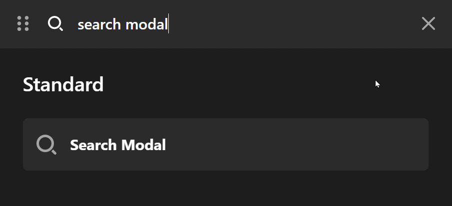 Search Modal | Themeco Docs