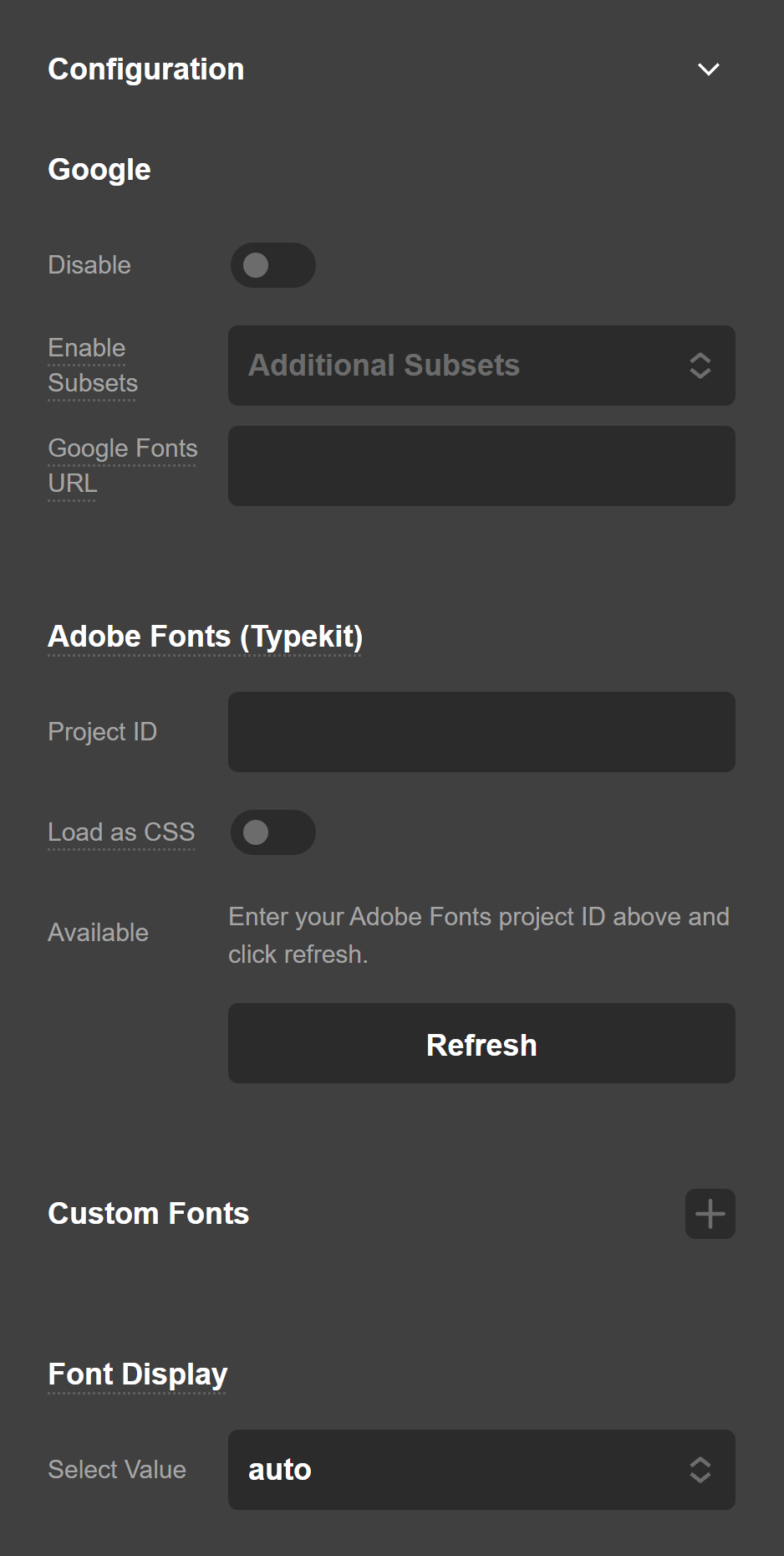 Font Manager
