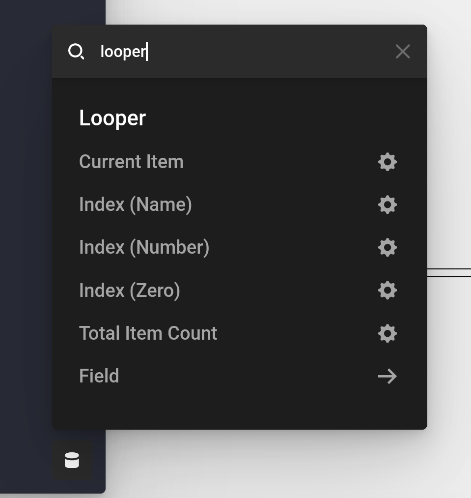 Looper Dynamic Content UI