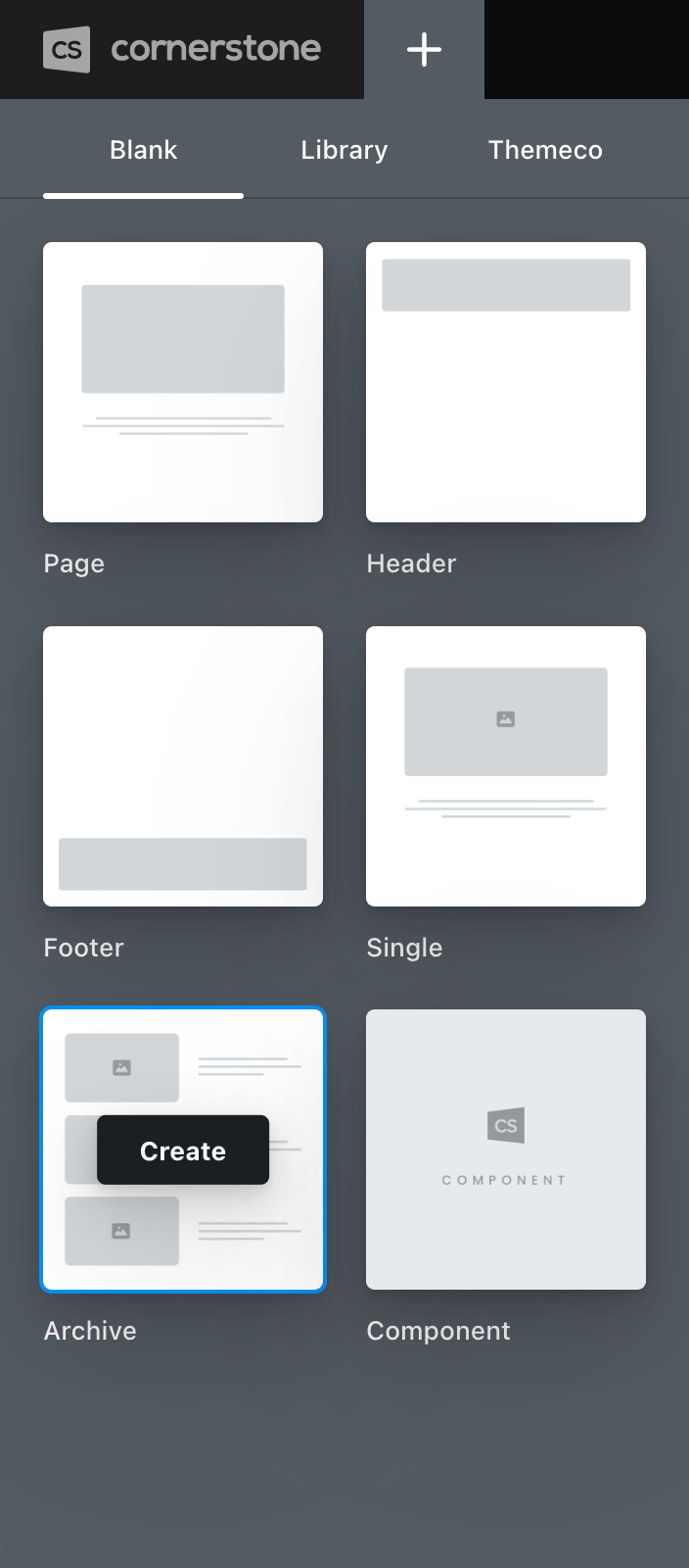 Archive Templates